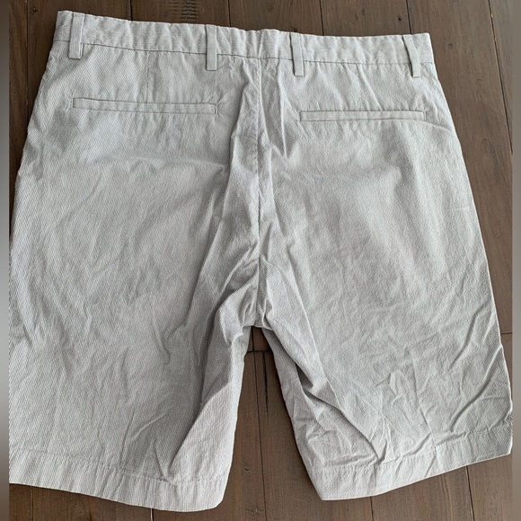Theory Men Zaine SW bar cotton shorts - Picture 2 of 4
